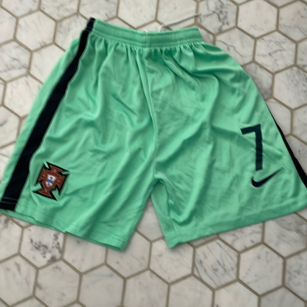 Nike Portugal Ronaldo shorts  size 14